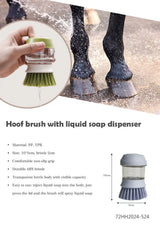 TuffRider Hoof Brush With Liquid Soap Dispenser - Breeches.com - Flyclothing LLC