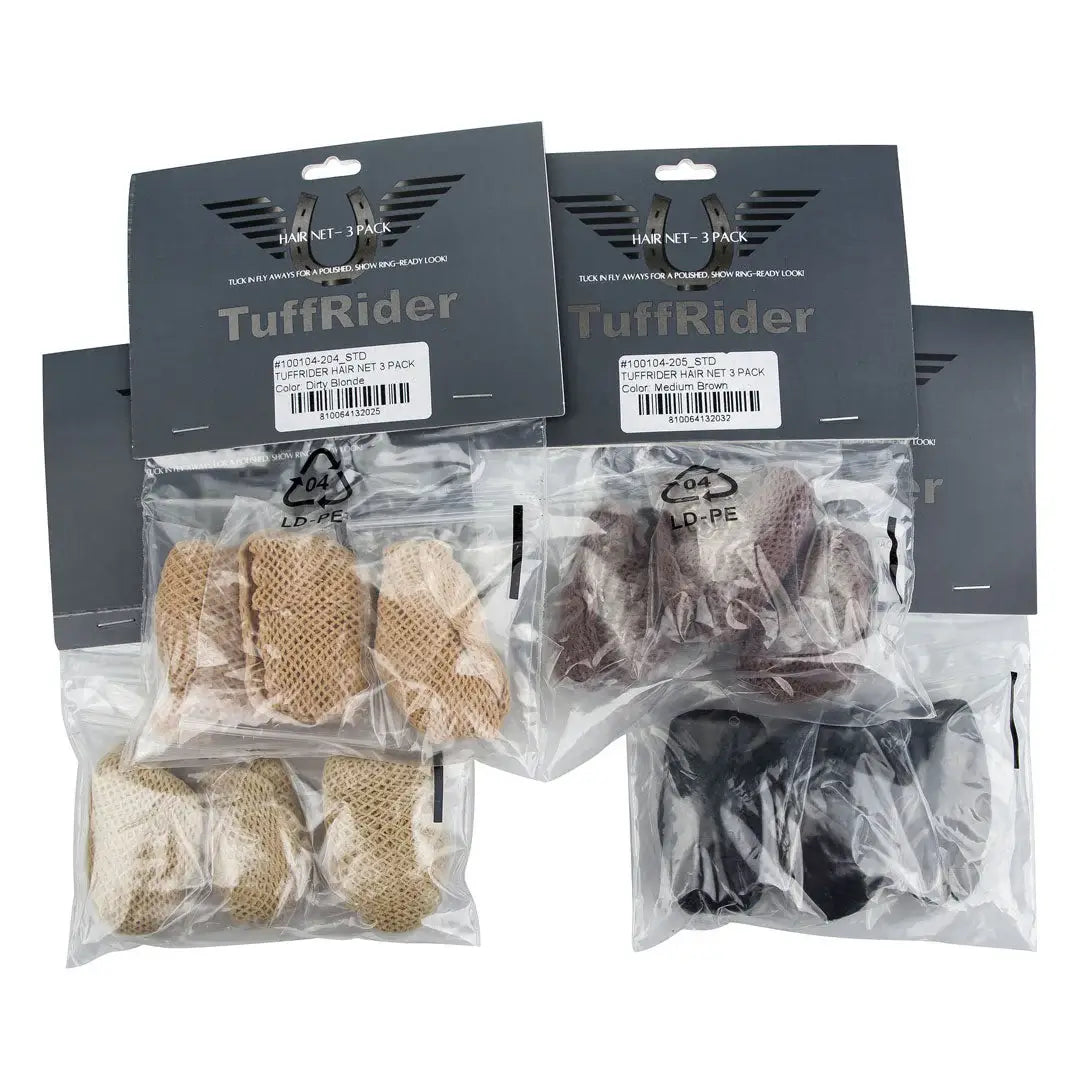 TuffRider Hair Net 3 Pack - Breeches.com - Flyclothing LLC