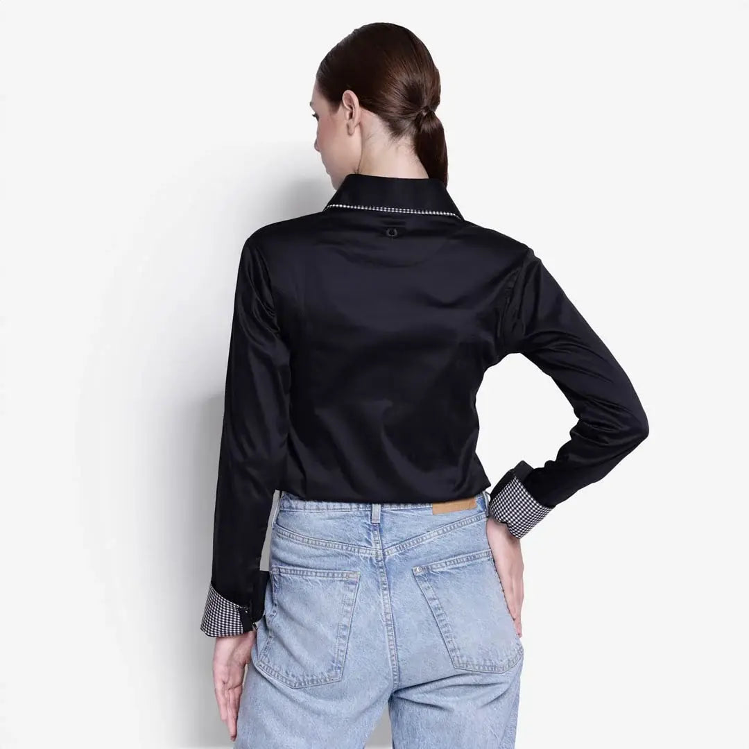 TuffRider Ladies ADEY Double Collar Shirt - Breeches.com - Flyclothing LLC