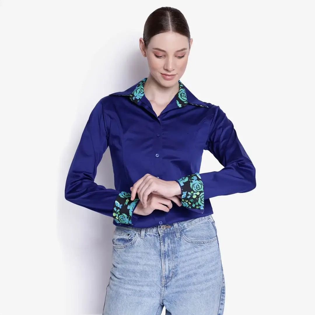 TuffRider Ladies ADEY Double Collar Shirt - Breeches.com - Flyclothing LLC