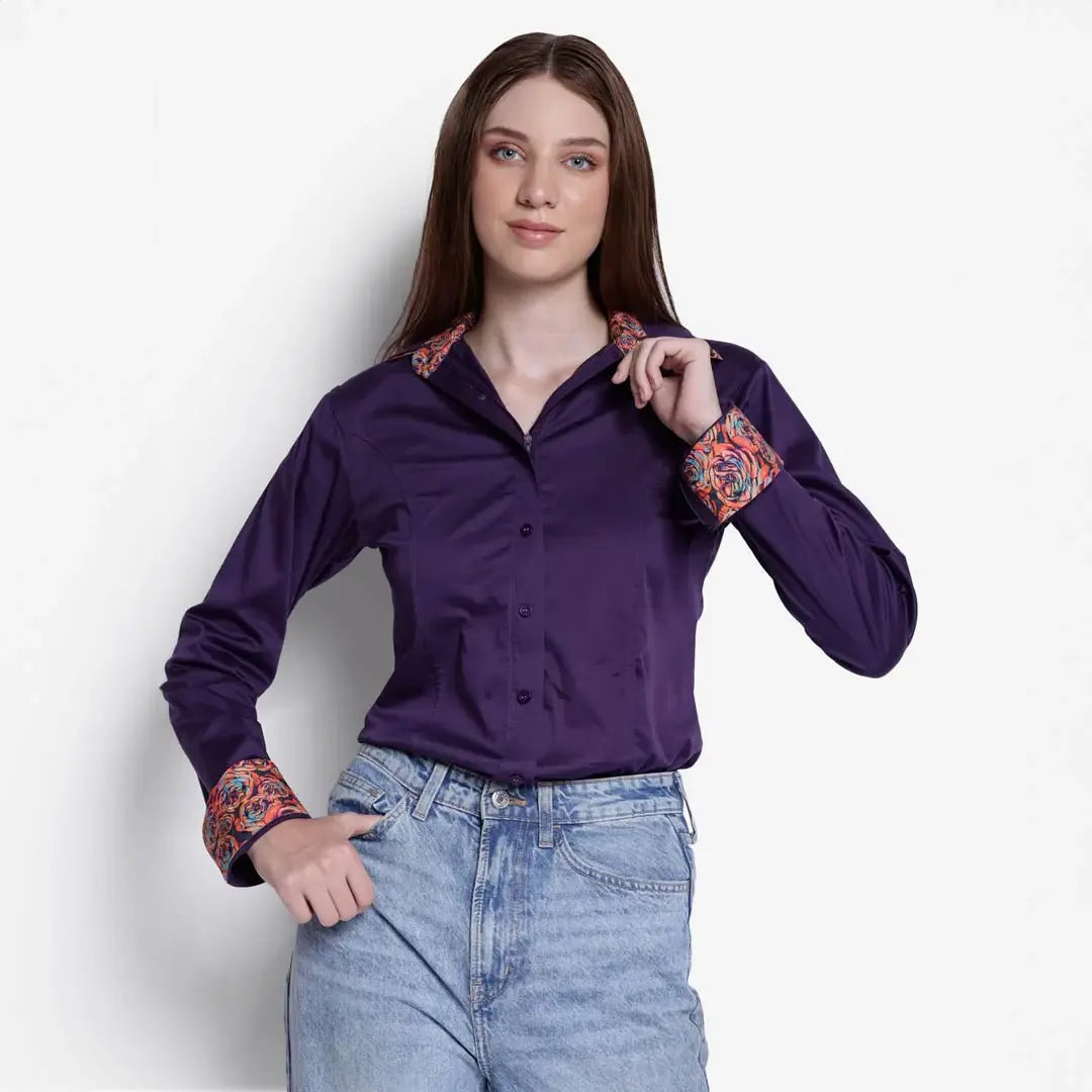 TuffRider Ladies ADEY Double Collar Shirt - Breeches.com - Flyclothing LLC