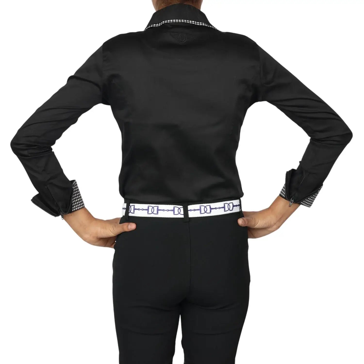 TuffRider Girls ADEY Double Collar Shirt - Breeches.com - Flyclothing LLC