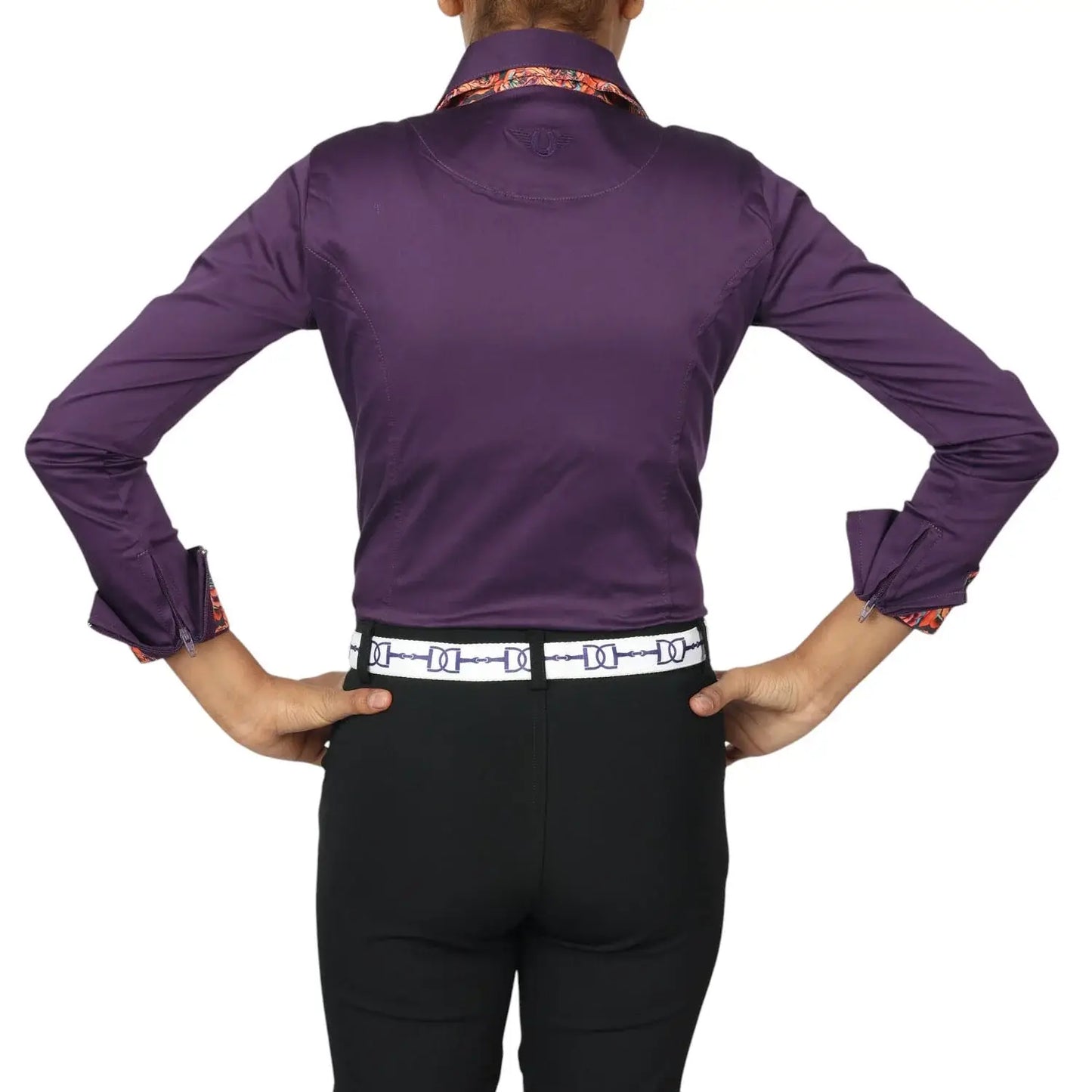 TuffRider Girls ADEY Double Collar Shirt - Breeches.com - Flyclothing LLC
