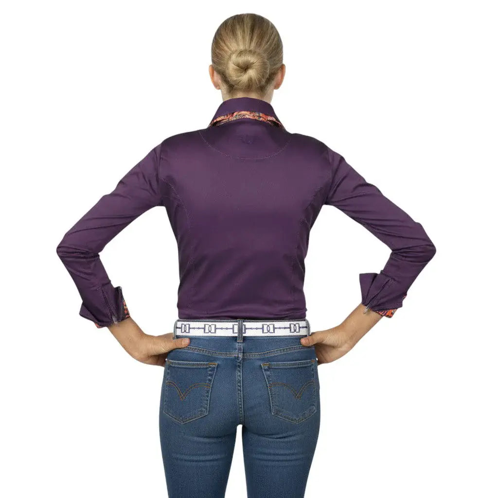 TuffRider Girls ADEY Double Collar Shirt - Breeches.com - Flyclothing LLC