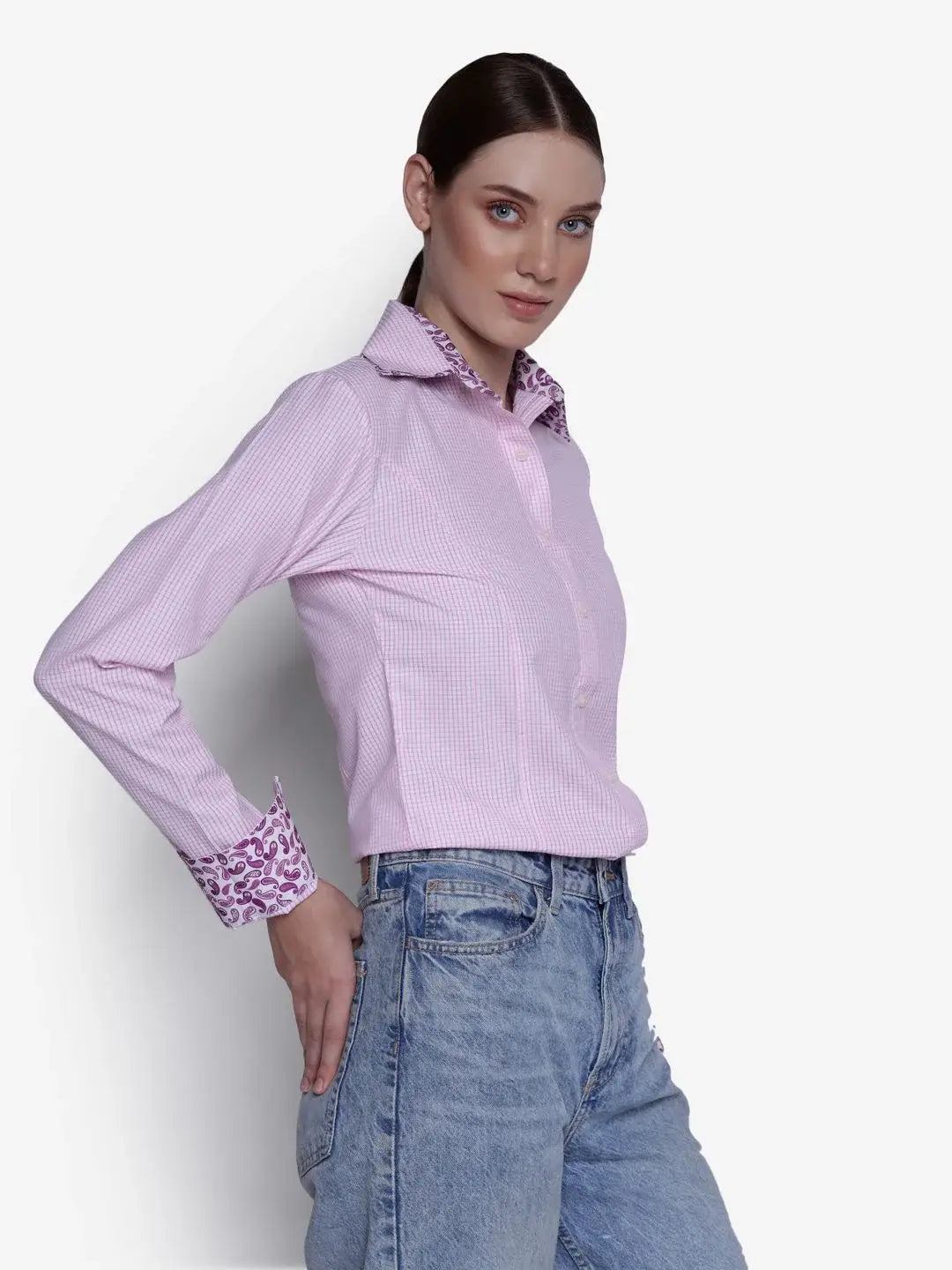 TuffRider Ladies ADEY Double Collar Shirt - Breeches.com - Flyclothing LLC