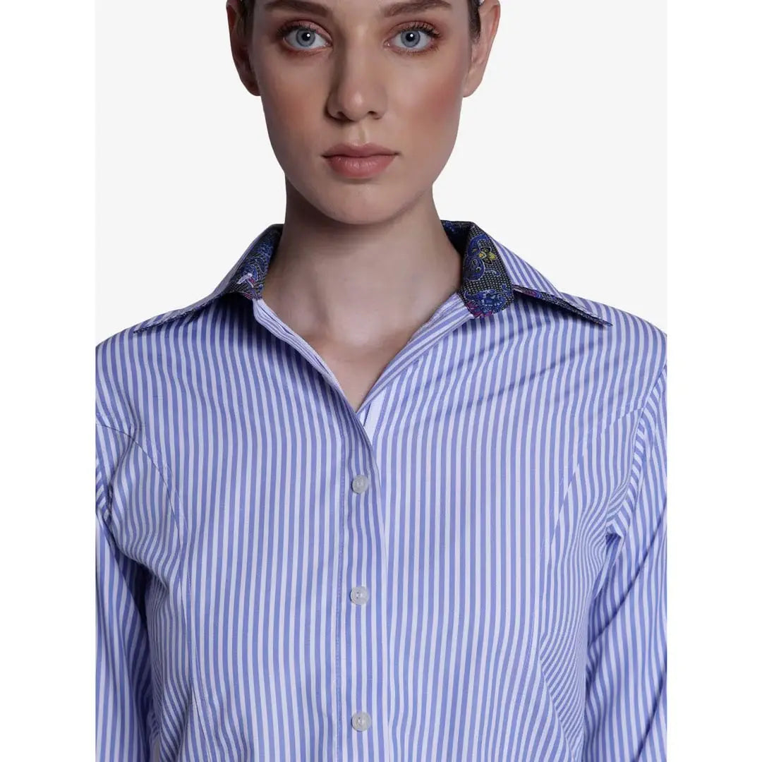 TuffRider Ladies ADEY Double Collar Shirt - Breeches.com - Flyclothing LLC