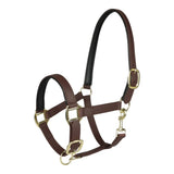 TuffRider EasyCare EquiLeather Heavy Duty Break Away Halter with Brass Plated Fittings - Breeches.com - Flyclothing LLC
