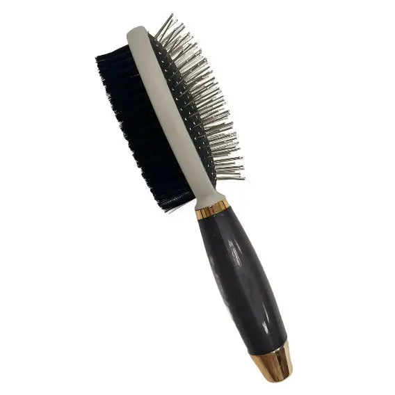 Tuffrider Double sided Brush with Soft Gel Grip - Breeches.com - Flyclothing LLC