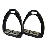 TuffRider Elite Tech Safety Stirrups 4 inches - Breeches.com - Flyclothing LLC