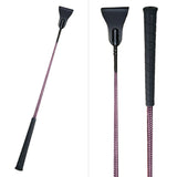 TuffRider 26" Two-Tone Weave Riding Crop with No-Slip Rubber Grip - Breeches.com - Flyclothing LLC