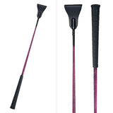 TuffRider 26" Two-Tone Weave Riding Crop with No-Slip Rubber Grip - Breeches.com - Flyclothing LLC