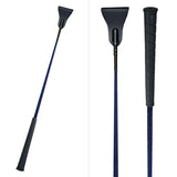 TuffRider 26" Two-Tone Weave Riding Crop with No-Slip Rubber Grip - Breeches.com - Flyclothing LLC