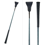 TuffRider 26" Two-Tone Weave Riding Crop with No-Slip Rubber Grip - Breeches.com - Flyclothing LLC