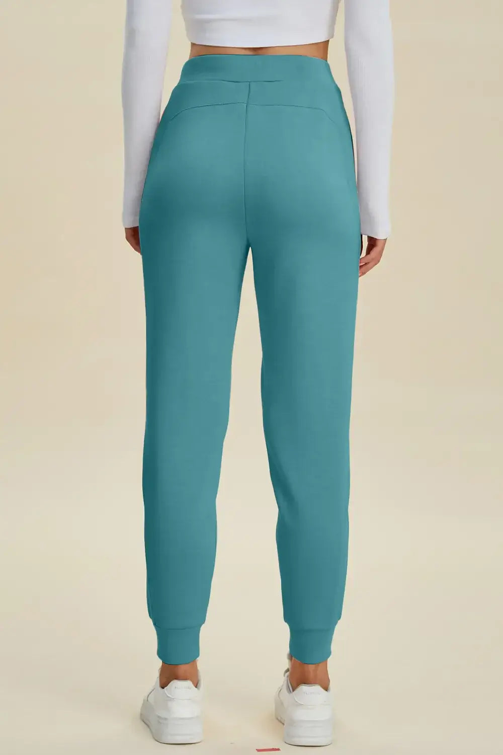 Basic Bae Full Size Air Scuba Drawstring High Waist Joggers - ShopBasicbae - Flyclothing LLC