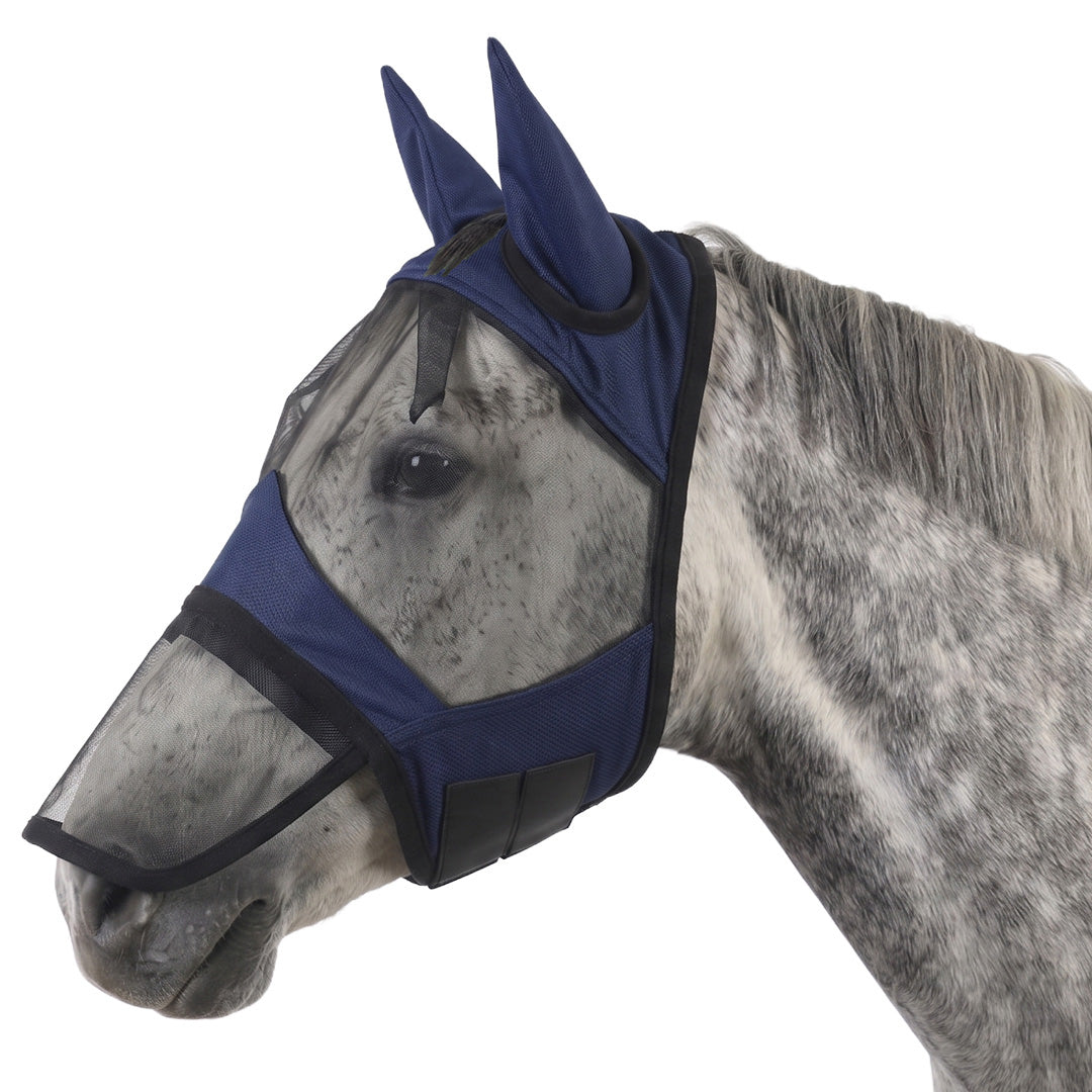 TuffRider AeroMesh Hook and Loop Adjusta Fly Mask - Breeches.com - Flyclothing LLC
