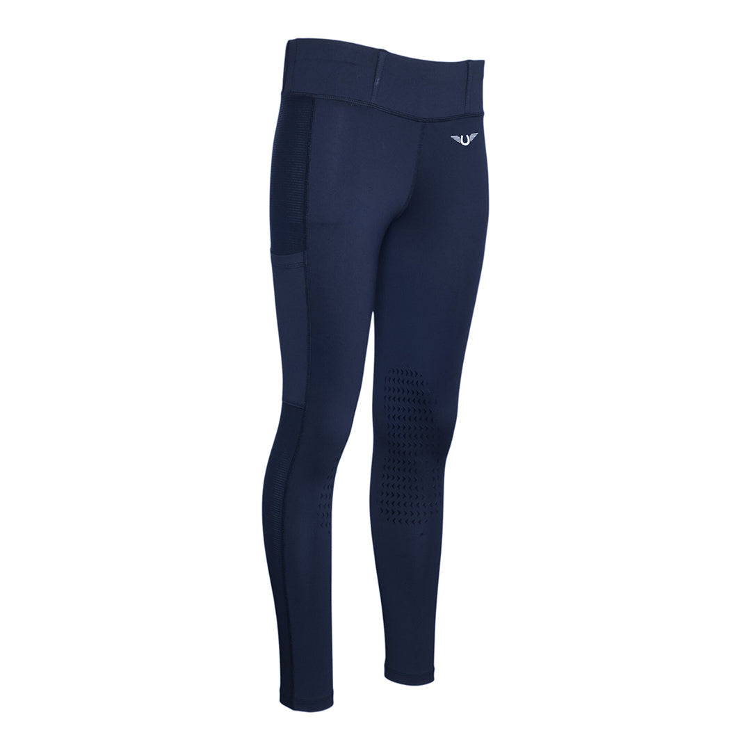 TuffRider Ladies Ventilated Sport Tights With Phone Pockets
