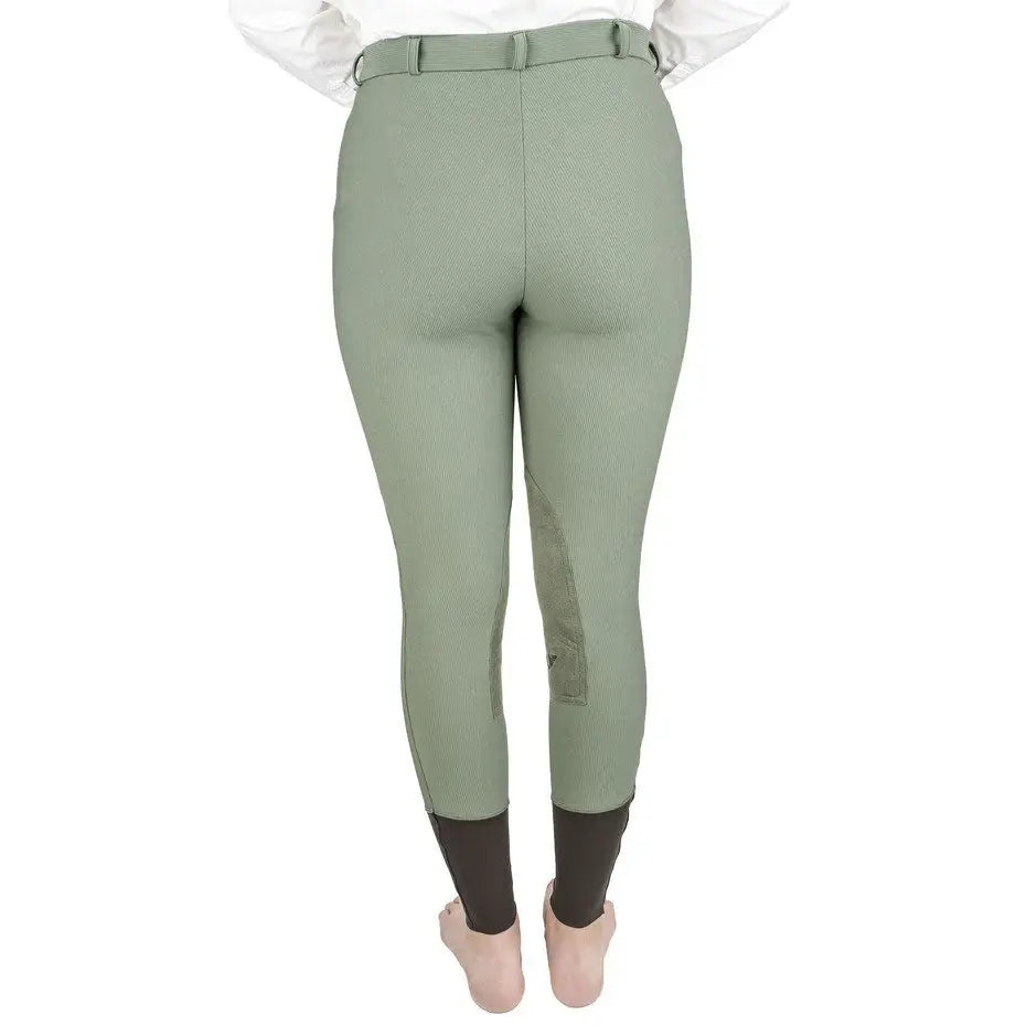 TuffRider Ladies Ribb Knee Patch Breeches - Breeches.com - Flyclothing LLC