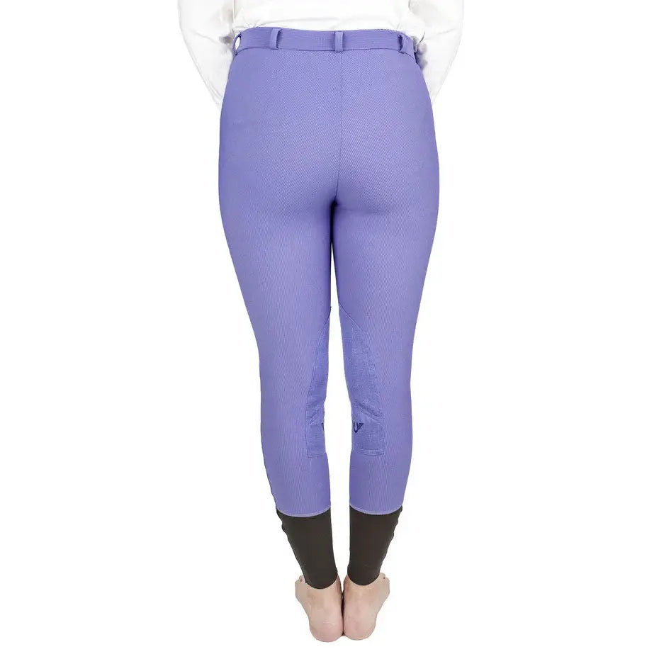 TuffRider Ladies Ribb Knee Patch Breeches - Breeches.com - Flyclothing LLC