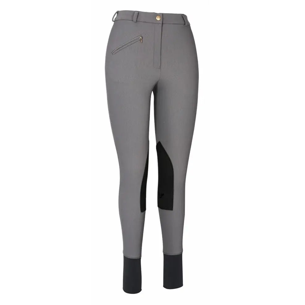 TuffRider Ladies Ribb Knee Patch Breeches - Breeches.com - Flyclothing LLC