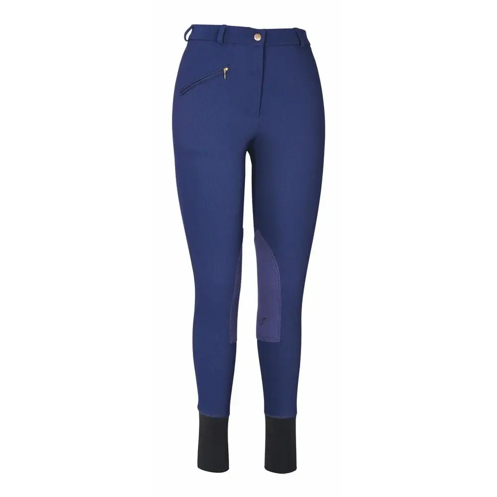 TuffRider Ladies Ribb Knee Patch Breeches - Breeches.com - Flyclothing LLC
