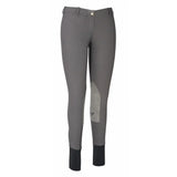 TuffRider Ladies Ribb Lowrise Pull-On Knee Patch Breeches - Breeches.com - Flyclothing LLC