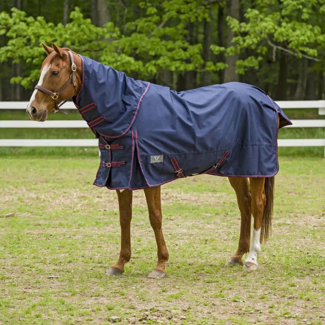 TuffRider 1200 D Comfy Detachable Neck Ripstop Turnout Sheet - Breeches.com - Flyclothing LLC