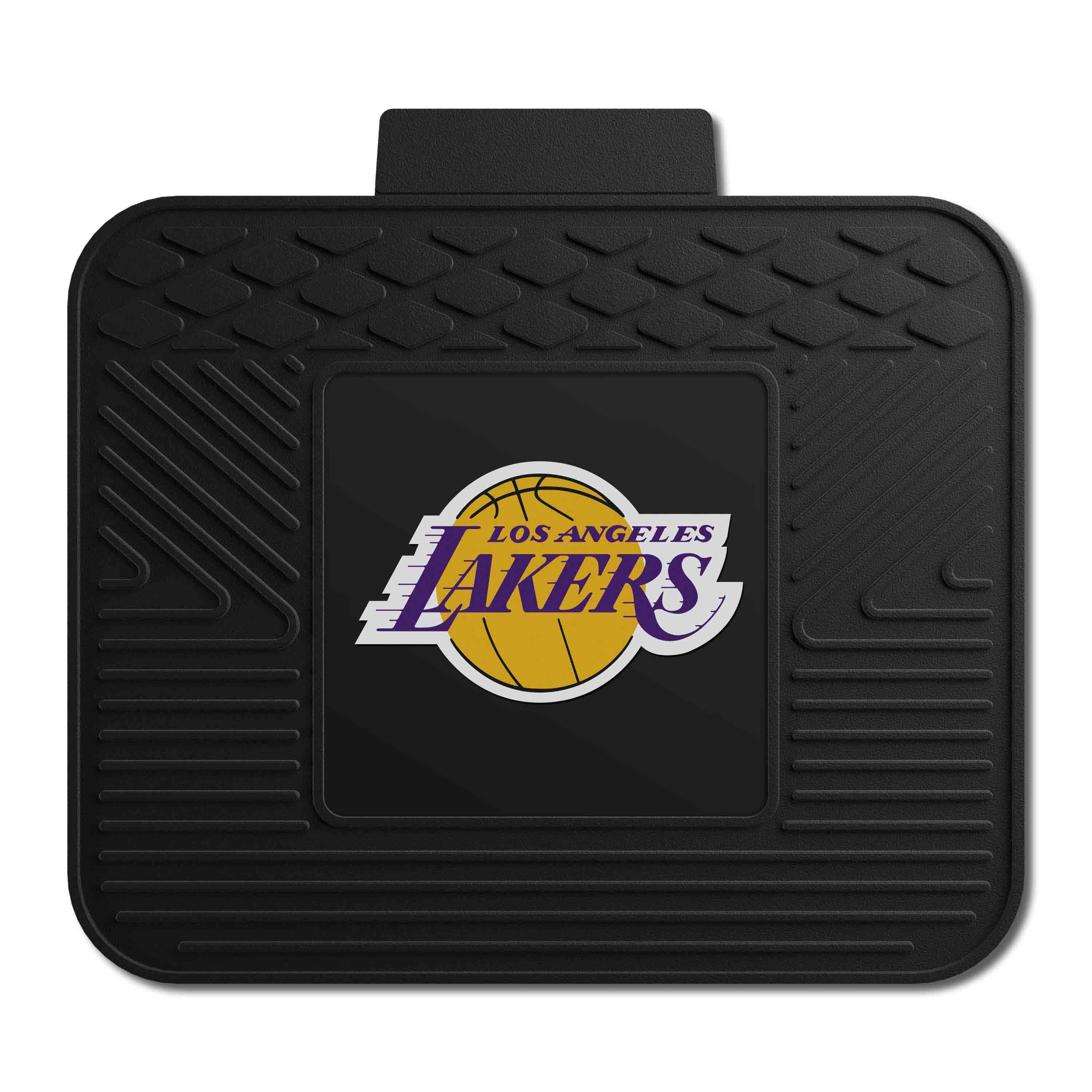 Los Angeles Lakers Back Seat Car Utility Mat - 14in. x 17in. - Los Angeles Lakers