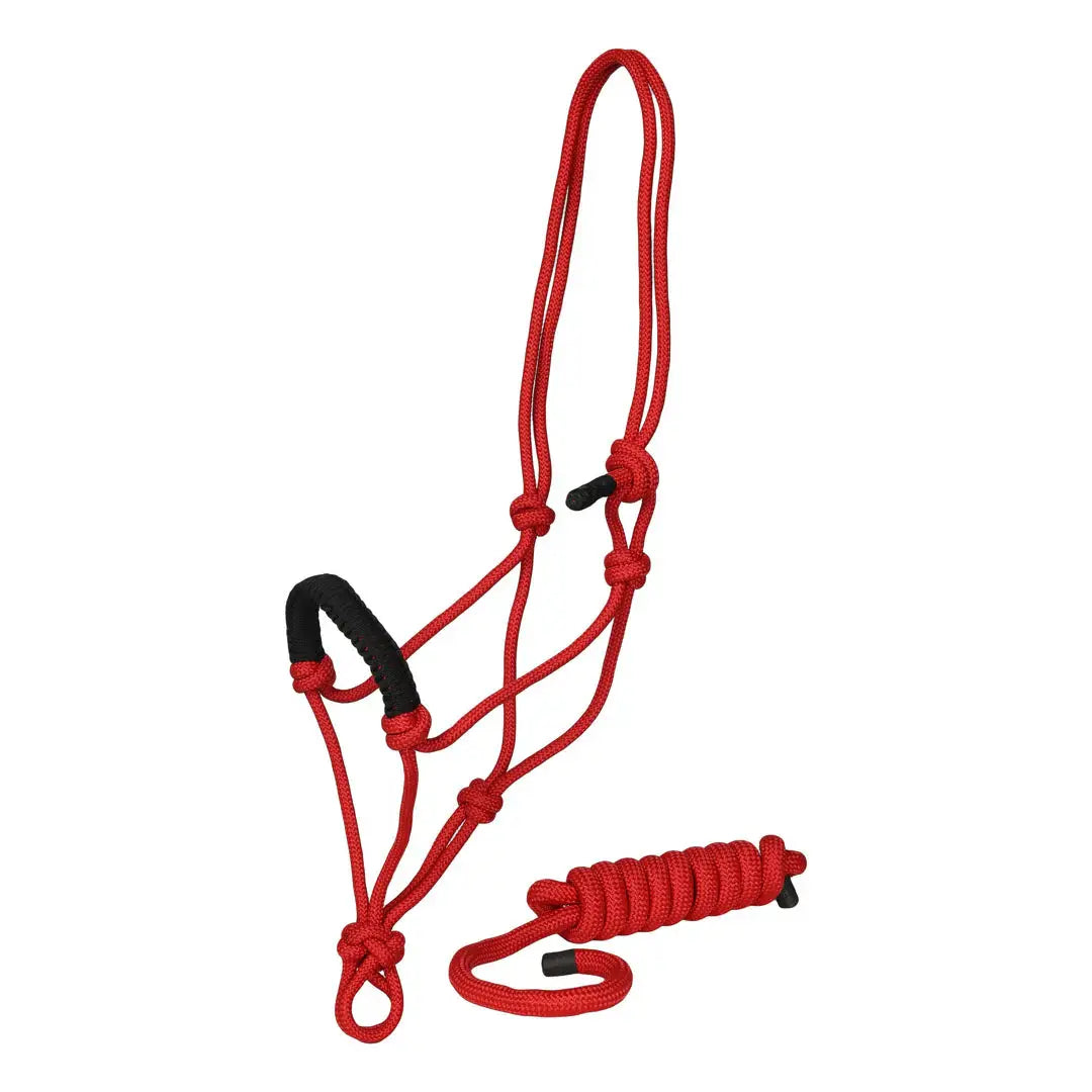 TuffRider Rugged Rope Halter Braided Noseband with matching lead - Breeches.com - Flyclothing LLC