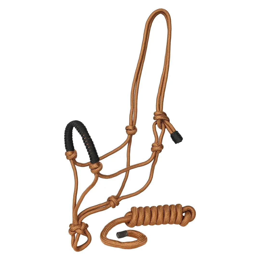 TuffRider Rugged Rope Halter Braided Noseband with matching lead - Breeches.com - Flyclothing LLC