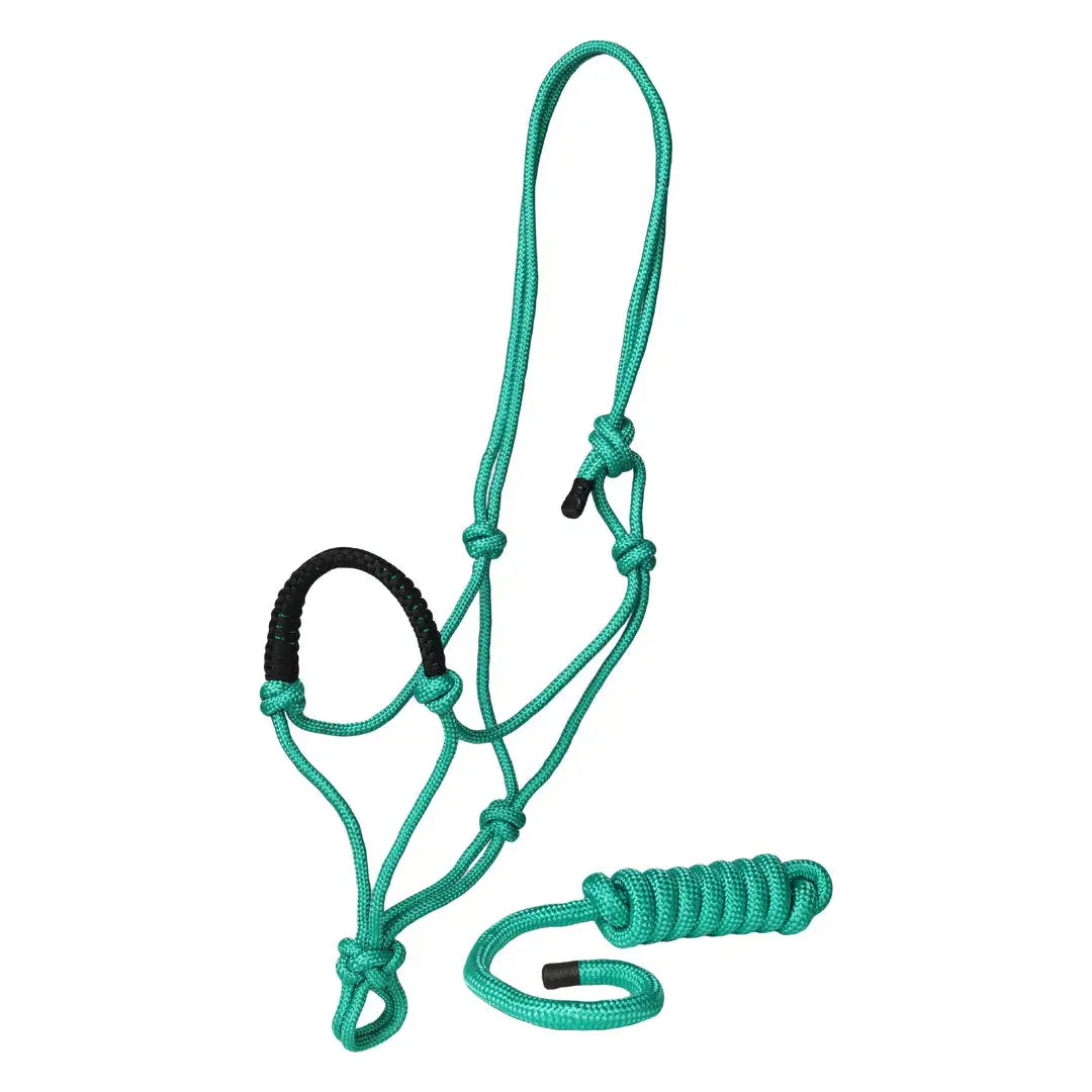 TuffRider Rugged Rope Halter Braided Noseband with matching lead - Breeches.com - Flyclothing LLC