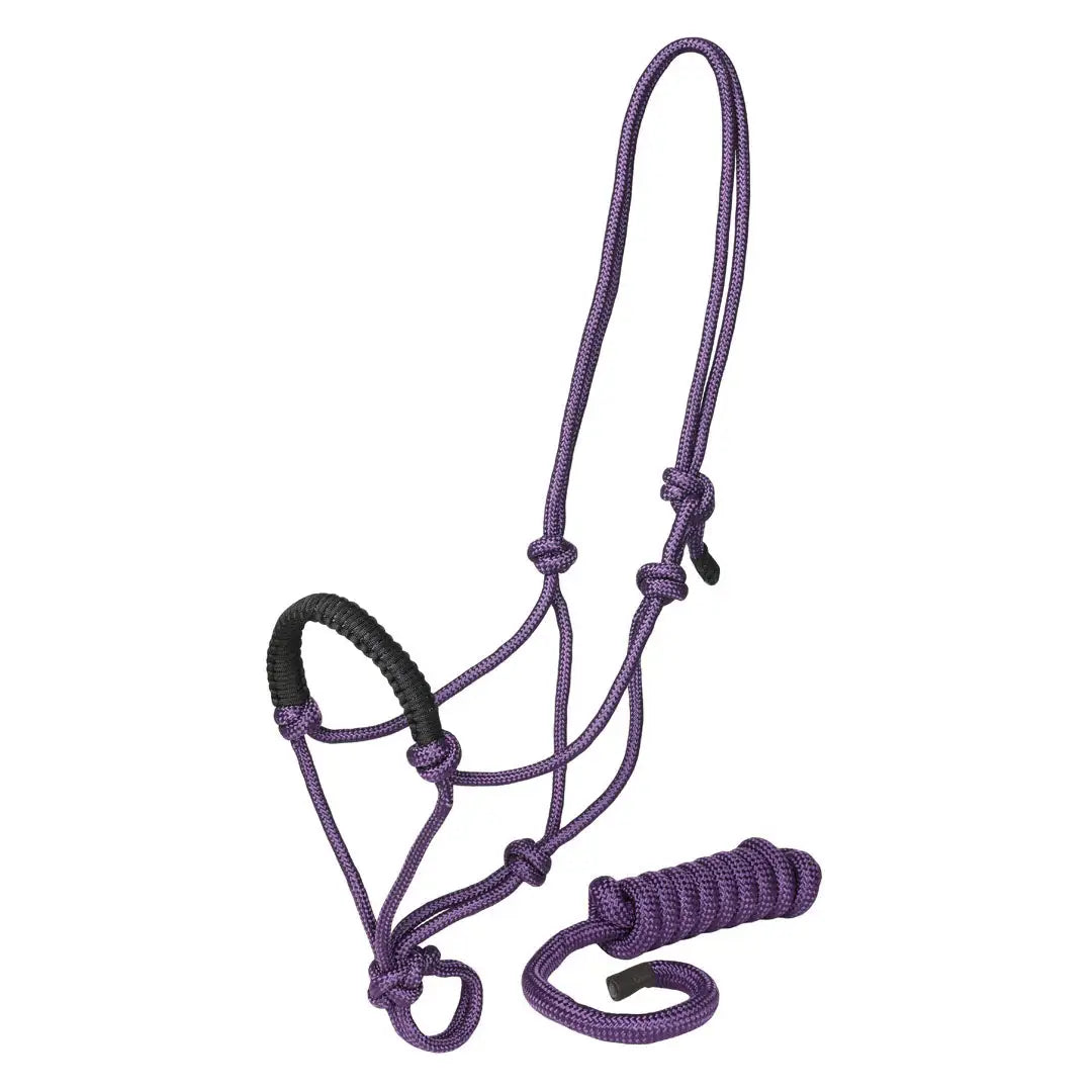 TuffRider Rugged Rope Halter Braided Noseband with matching lead - Breeches.com - Flyclothing LLC