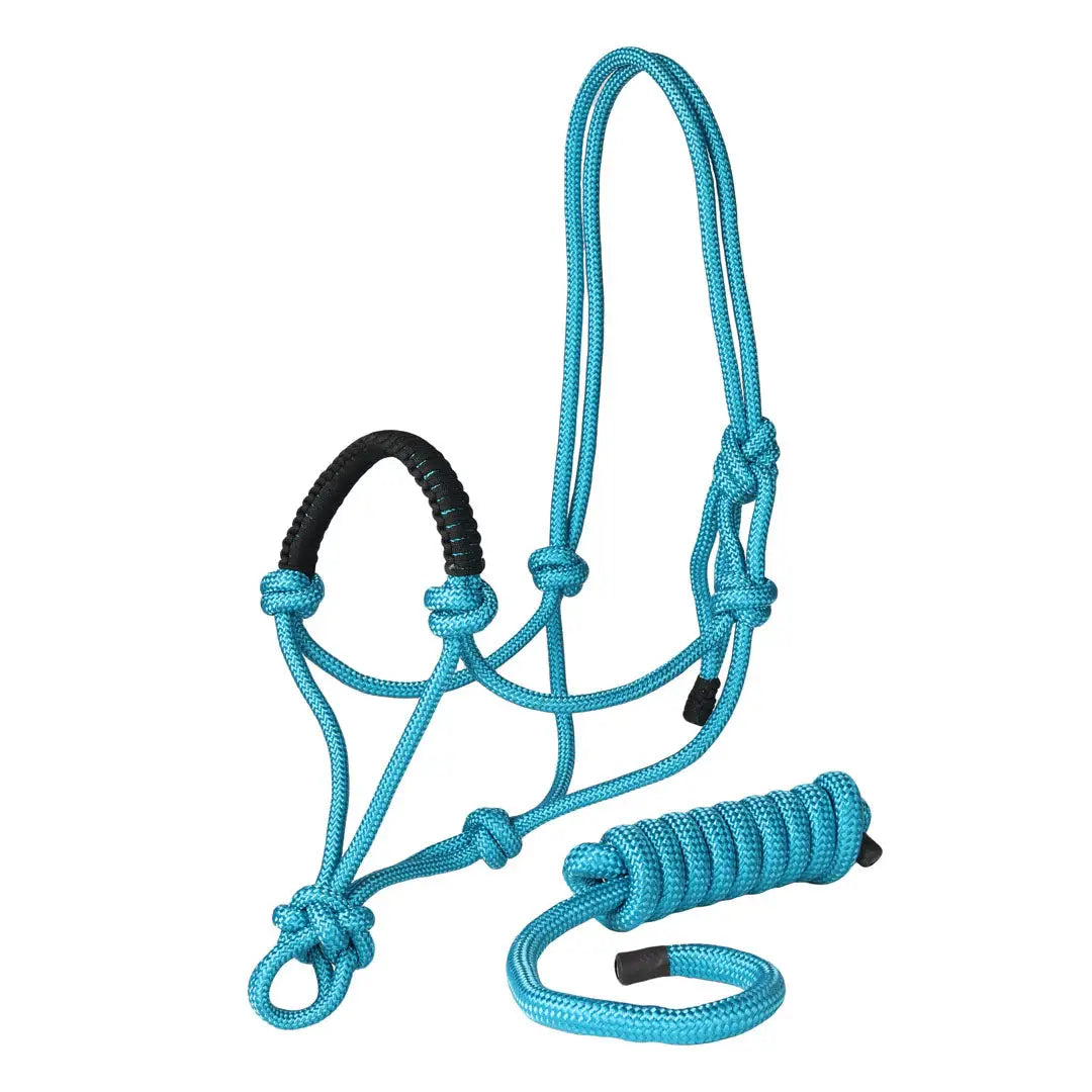 TuffRider Rugged Rope Halter Braided Noseband with matching lead - Breeches.com - Flyclothing LLC
