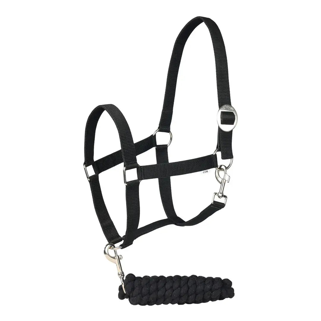 TuffRider Halter And Lead Rope Set With Breakaway Leather - Breeches.com - Flyclothing LLC