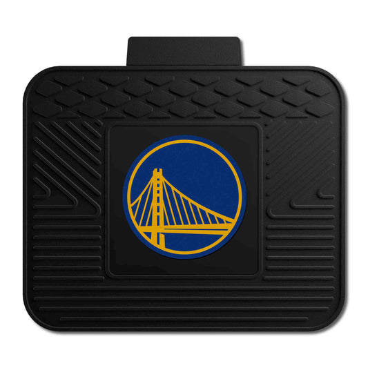 Golden State Warriors Back Seat Car Utility Mat - 14in. x 17in. - Golden State Warriors
