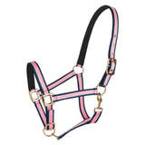 TuffRider Adjustable Nylon Breakaway Halter w/ Padded Crown and Rose Gold Hardware - Breeches.com - Flyclothing LLC