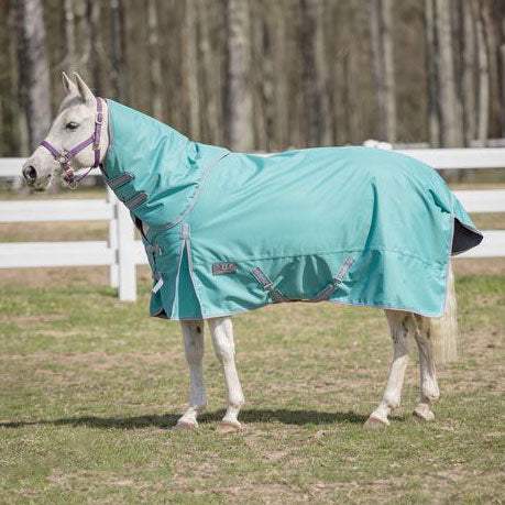 TuffRider 1200 D Comfy Winter Medium Weight Ripstop Turnout Blanket w/ Detachable Neck- 200 GSM - Breeches.com - Flyclothing LLC