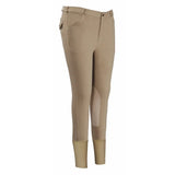 TuffRider Men's Micro Cord Patrol Knee Patch Breeches - Breeches.com - Flyclothing LLC