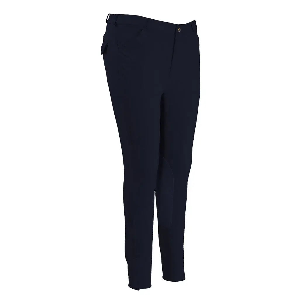 TuffRider Men's Micro Cord Patrol Knee Patch Breeches - Breeches.com - Flyclothing LLC
