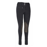 TuffRider Ladies Cotton Lowrise Wide Waistband Knee Patch Breeches - Breeches.com - Flyclothing LLC