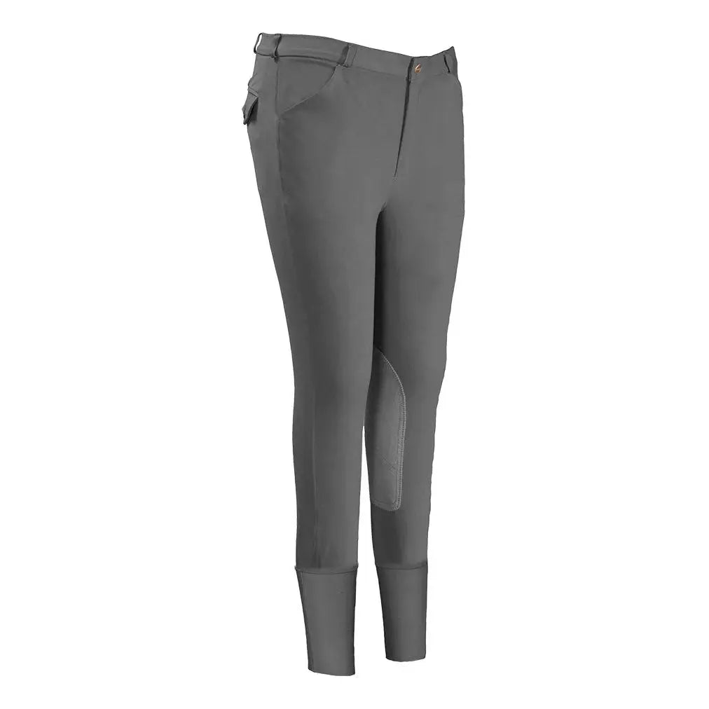 TuffRider Men's Micro Cord Patrol Knee Patch Breeches - Breeches.com - Flyclothing LLC