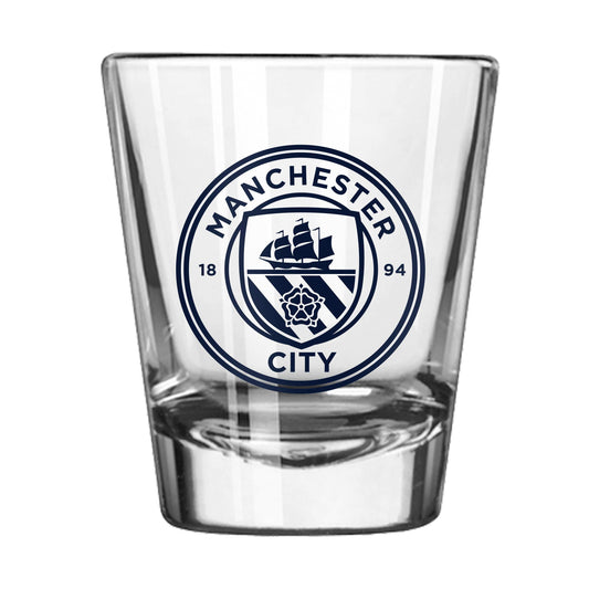 Manchester City F.C. 2oz Gameday Shot Glass - Logo Brands - Flyclothing LLC
