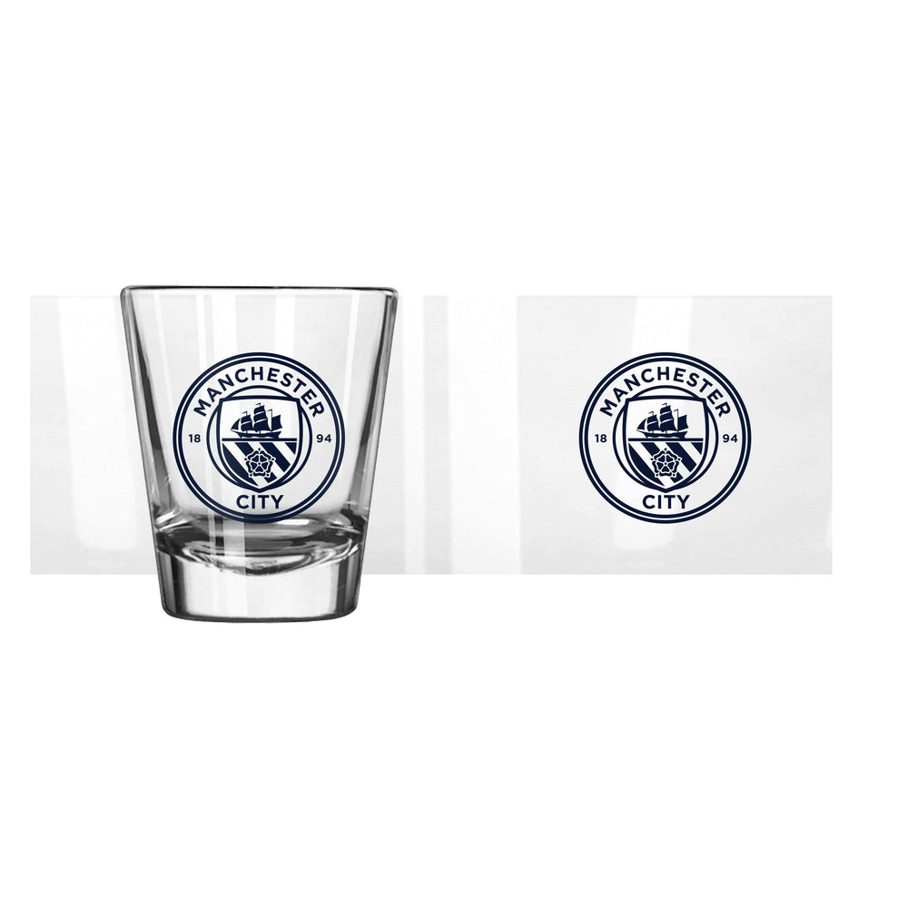 Manchester City F.C. 2oz Gameday Shot Glass - Logo Brands - Flyclothing LLC