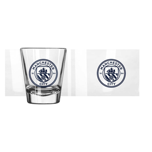 Manchester City F.C. 2oz Gameday Shot Glass - Logo Brands - Flyclothing LLC