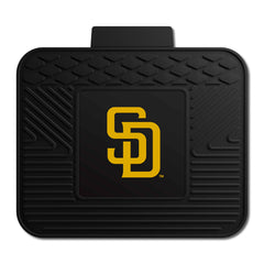 San Diego Padres Back Seat Car Utility Mat - 14in. x 17in. - San Diego Padres