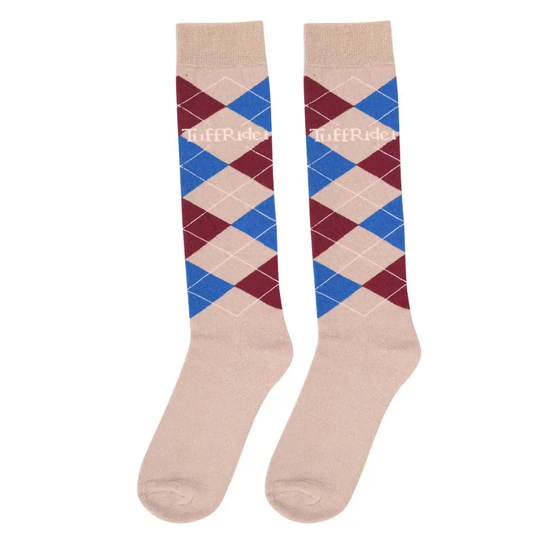 TuffRider Argyle Knee Hi Socks - Breeches.com - Flyclothing LLC