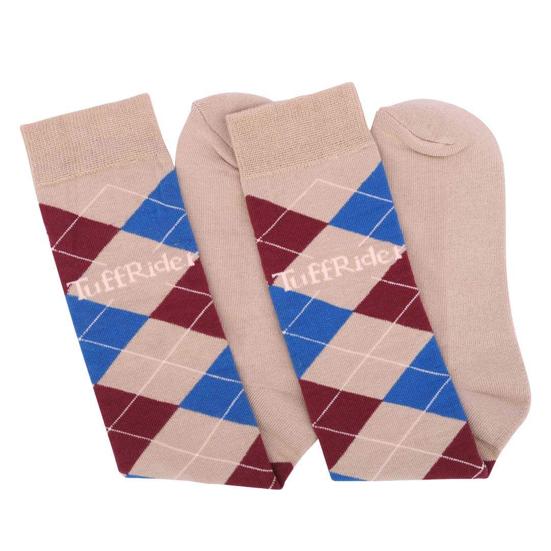 TuffRider Argyle Knee Hi Socks - Breeches.com - Flyclothing LLC