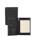 Scully Leather Black Folding Jotter