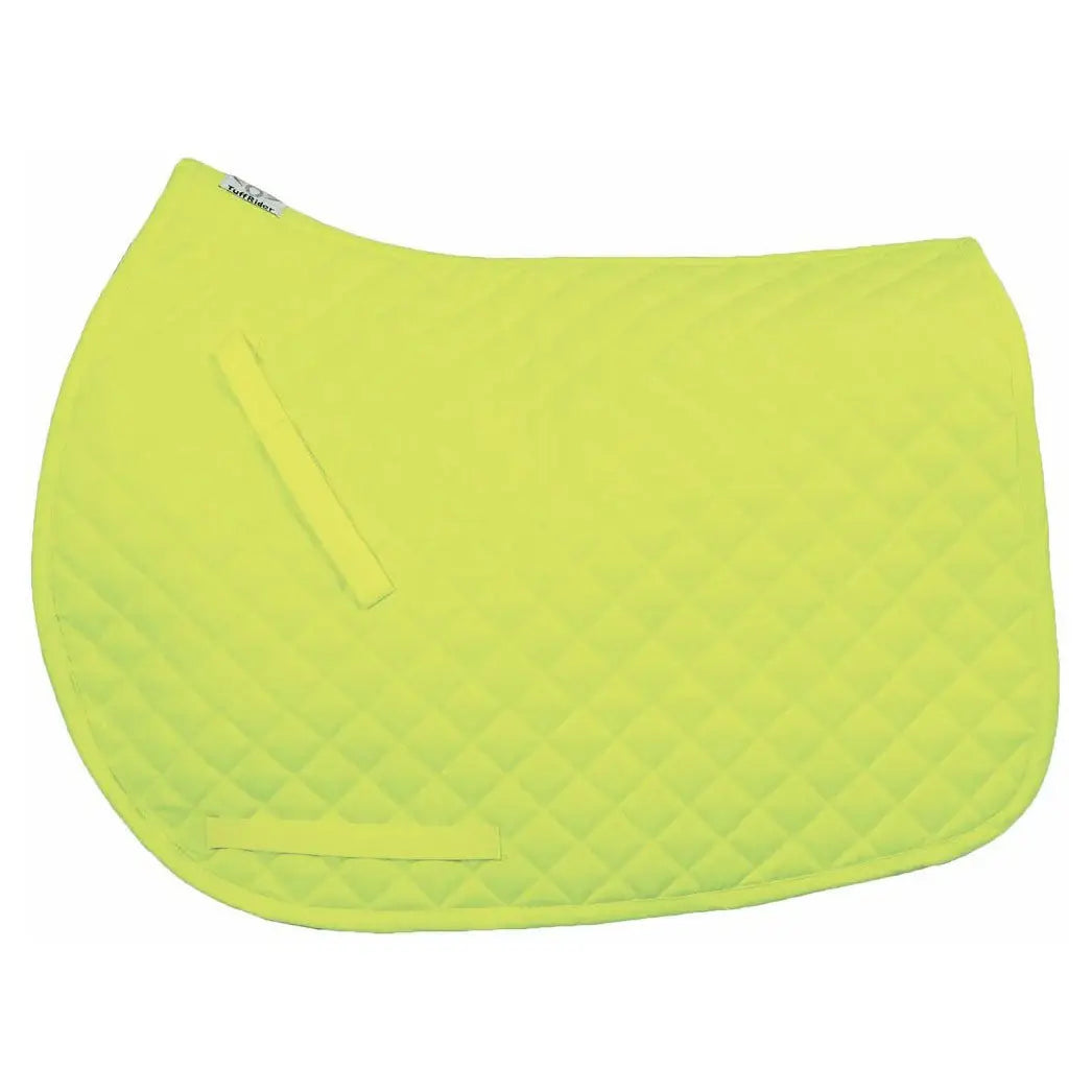 TuffRider Basic All Purpose Horse Riding Saddle Pad | Wither Relief Brushed Underside for Training and Competition - Breeches.com - Flyclothing LLC
