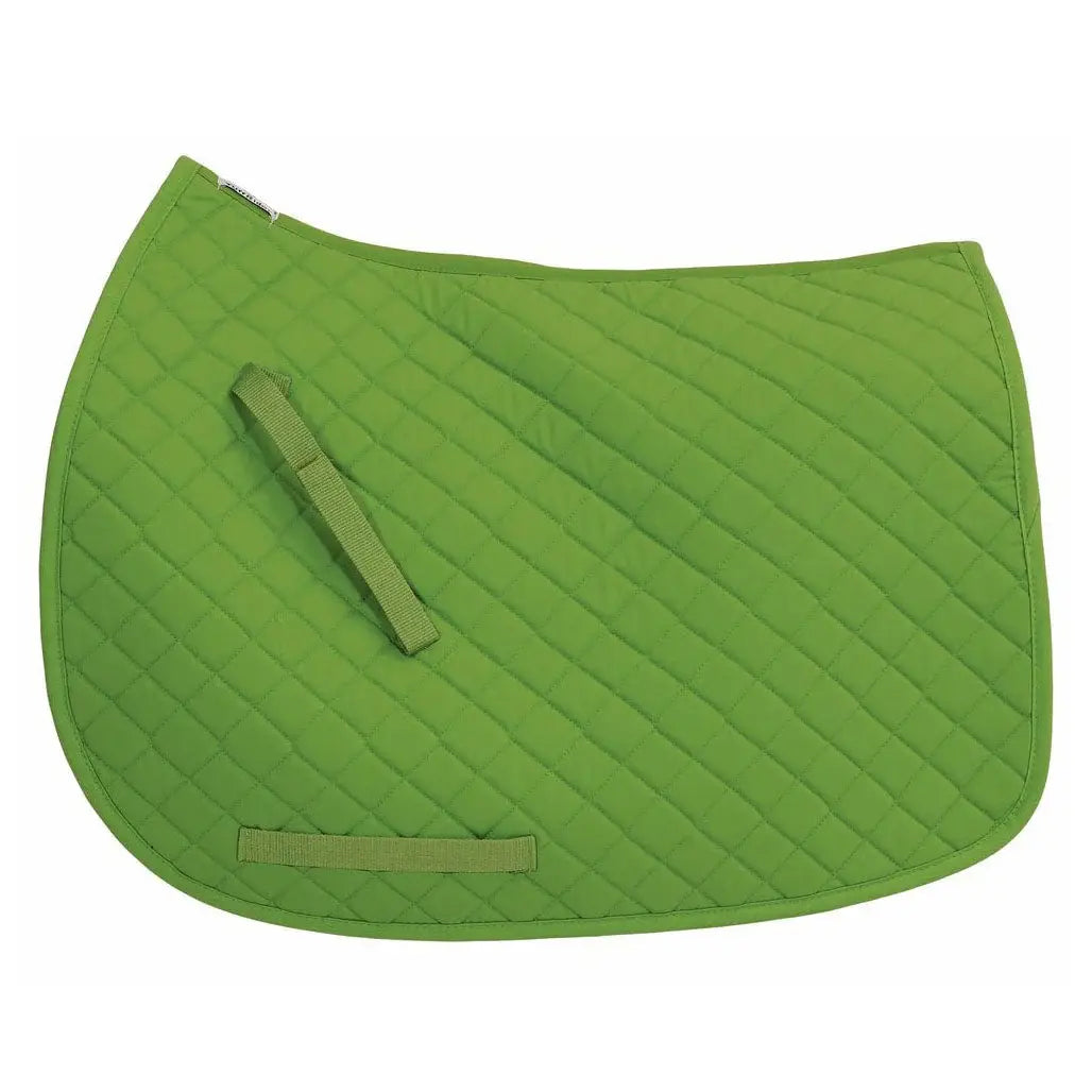 TuffRider Basic All Purpose Horse Riding Saddle Pad | Wither Relief Brushed Underside for Training and Competition - Breeches.com - Flyclothing LLC
