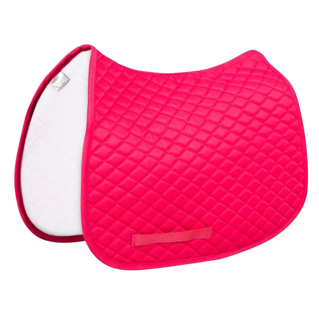 TuffRider Basic All Purpose Horse Riding Saddle Pad | Wither Relief Brushed Underside for Training and Competition - Breeches.com - Flyclothing LLC